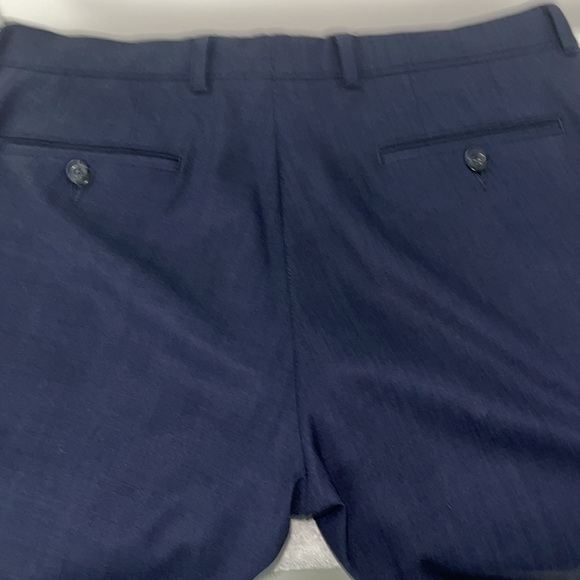 Black Brown Men’s Slacks VGUC size 34Waist and 31.5 Inseam. Navy in colour. - Picture 11 of 14